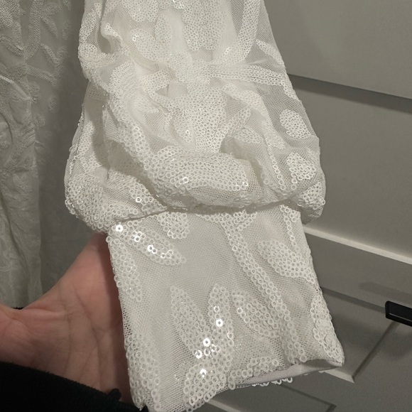 NWT Miss Ord Split Sequin Dress - Picture 5 of 6